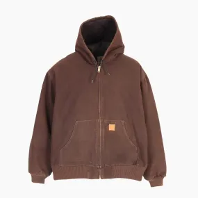 Active Hooded Jacket - Brown