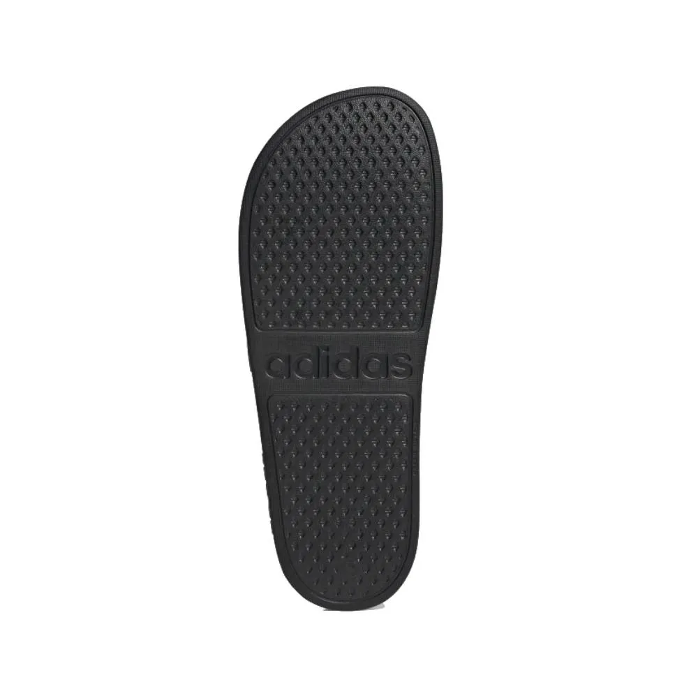 Adidas Men's Adilette Aqua Slide (Core Black/Gold Metallic/Core Black)