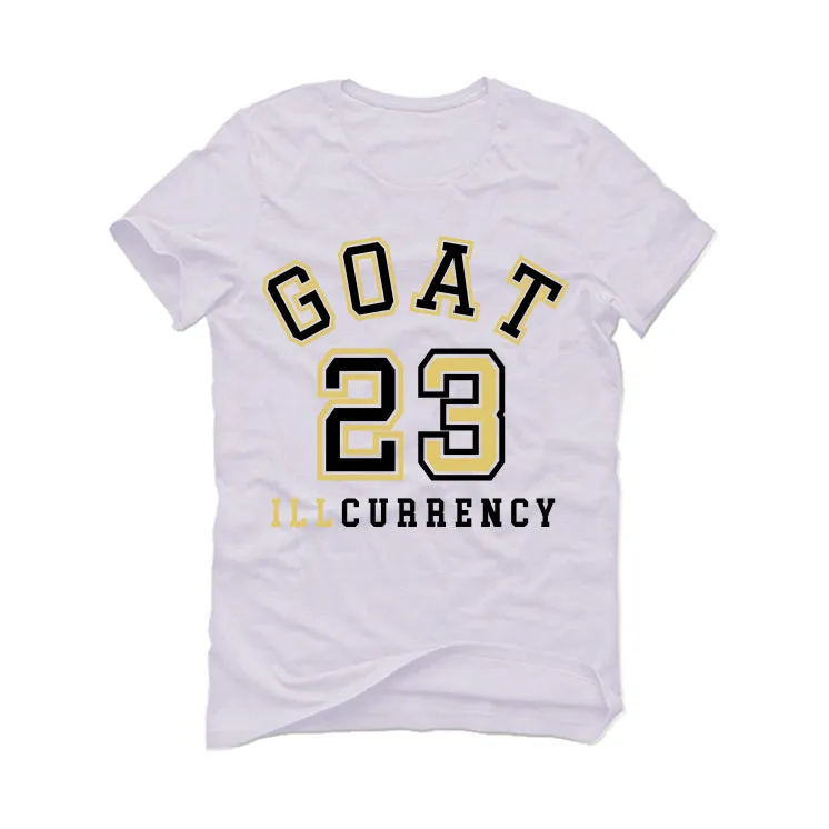 Air Jordan 11 Gratitude | ILLCURRENCY White T-Shirt (GOAT 23)