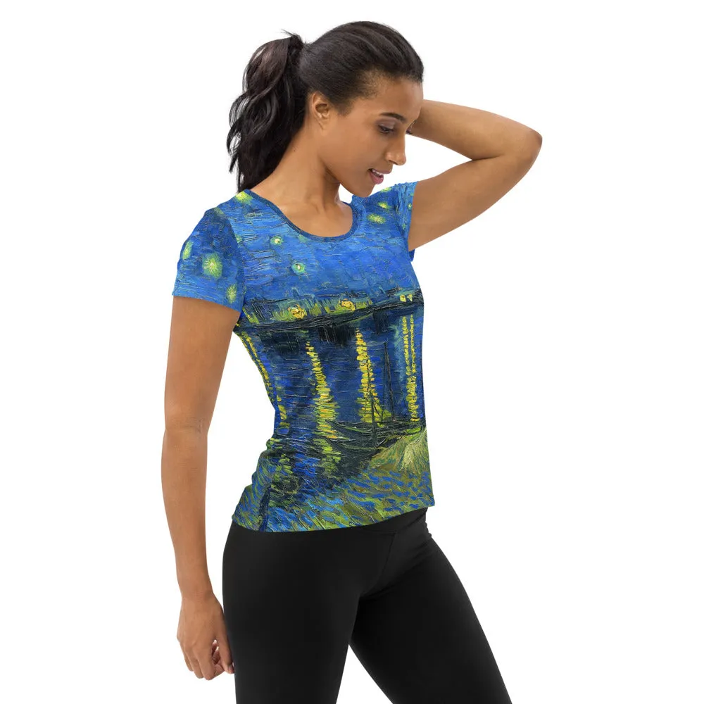 All-Over Print Women's Athletic T-shirt