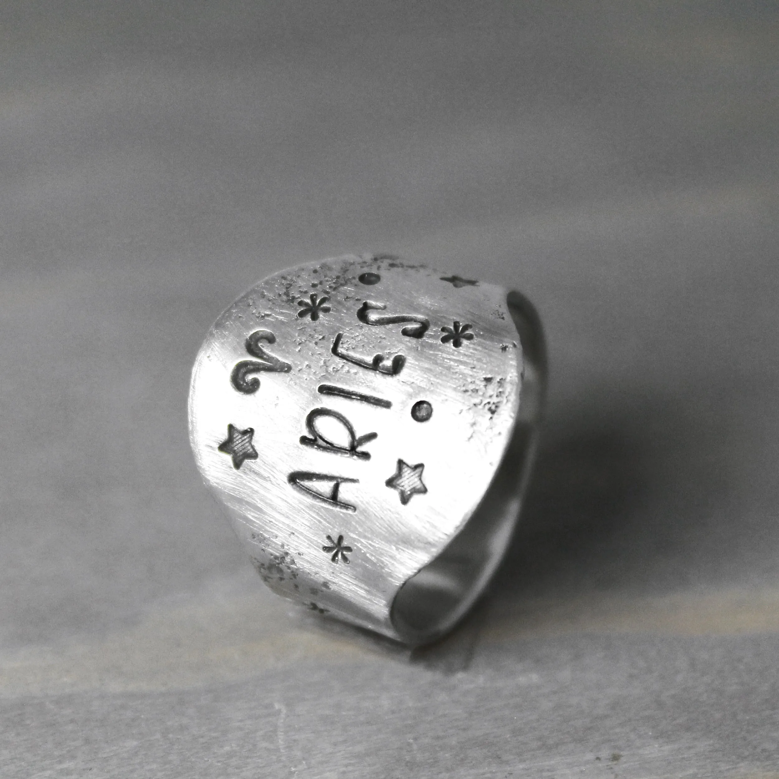 Aries Zodiac Ring