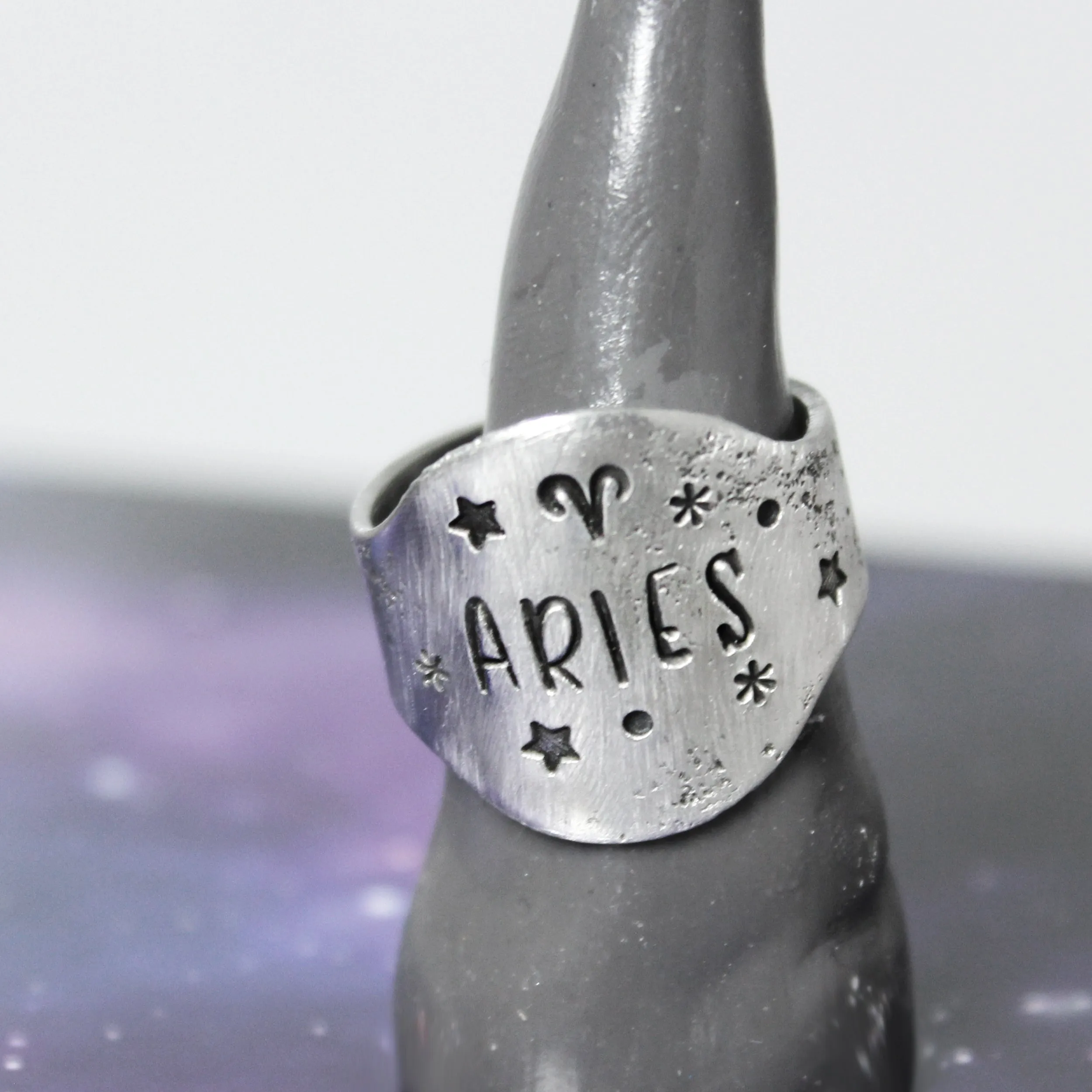 Aries Zodiac Ring