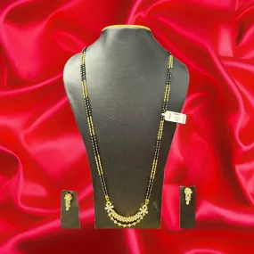 Artificial Gold Long Mangalsutra Vati Design