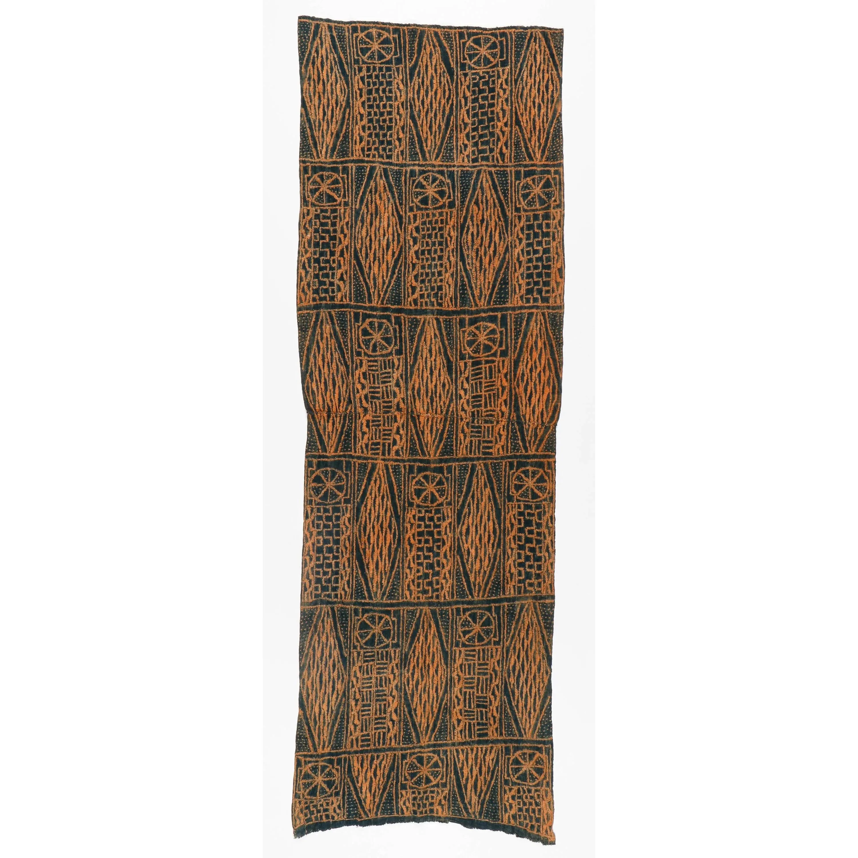 Bamileke Ndop Prestige Cloth Textile, Cameroon #167