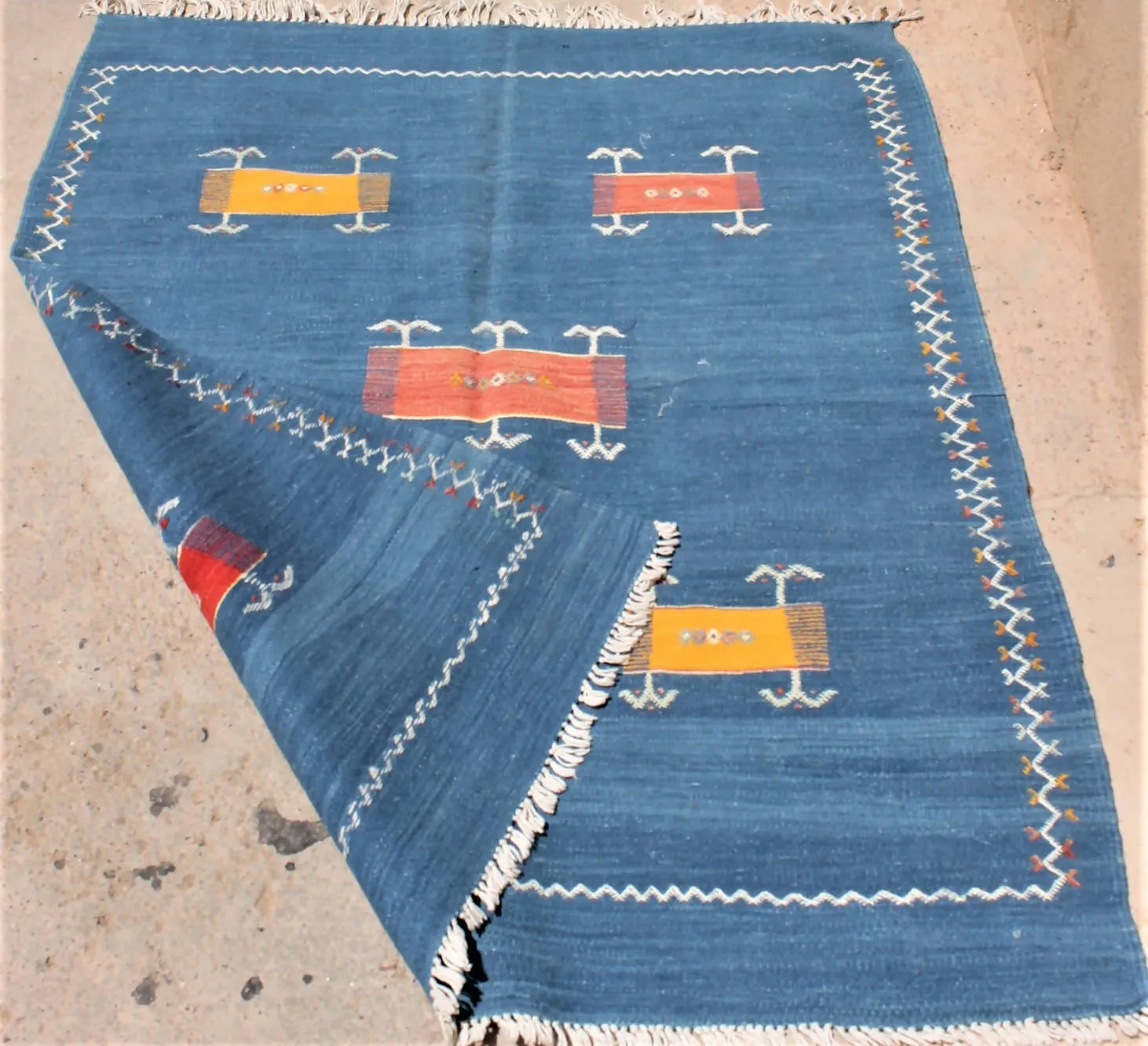 Blue Akhnif Moroccan Carpet