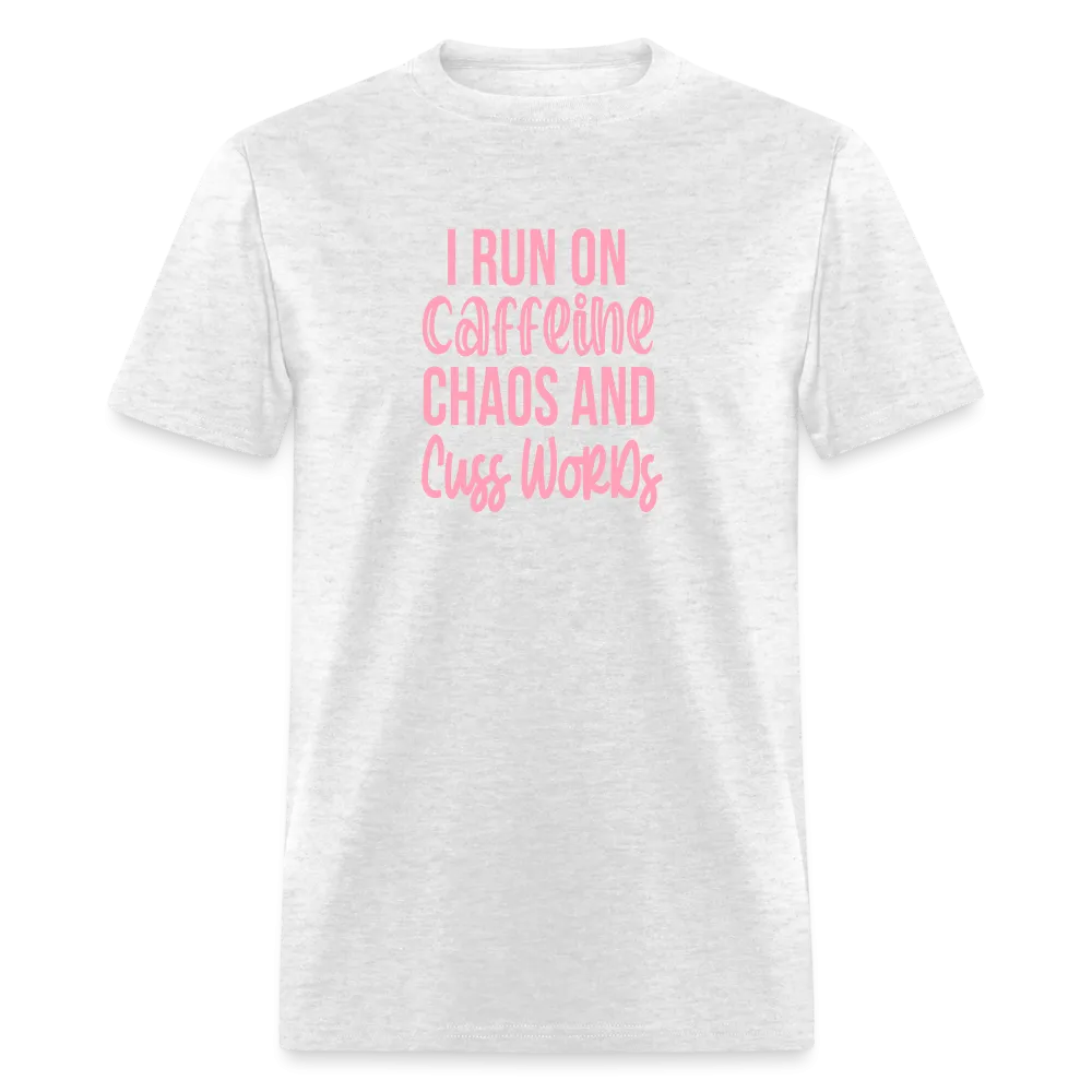 Caffeine, Chaos & Cuss Words: Bold & Cheeky Daily Grind Tee