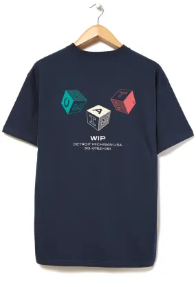 Carhartt WIP Cube Men's T-Shirt - Blue