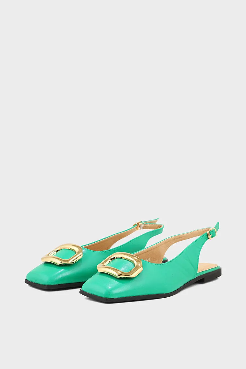 Casual Sling Back I47295-Green