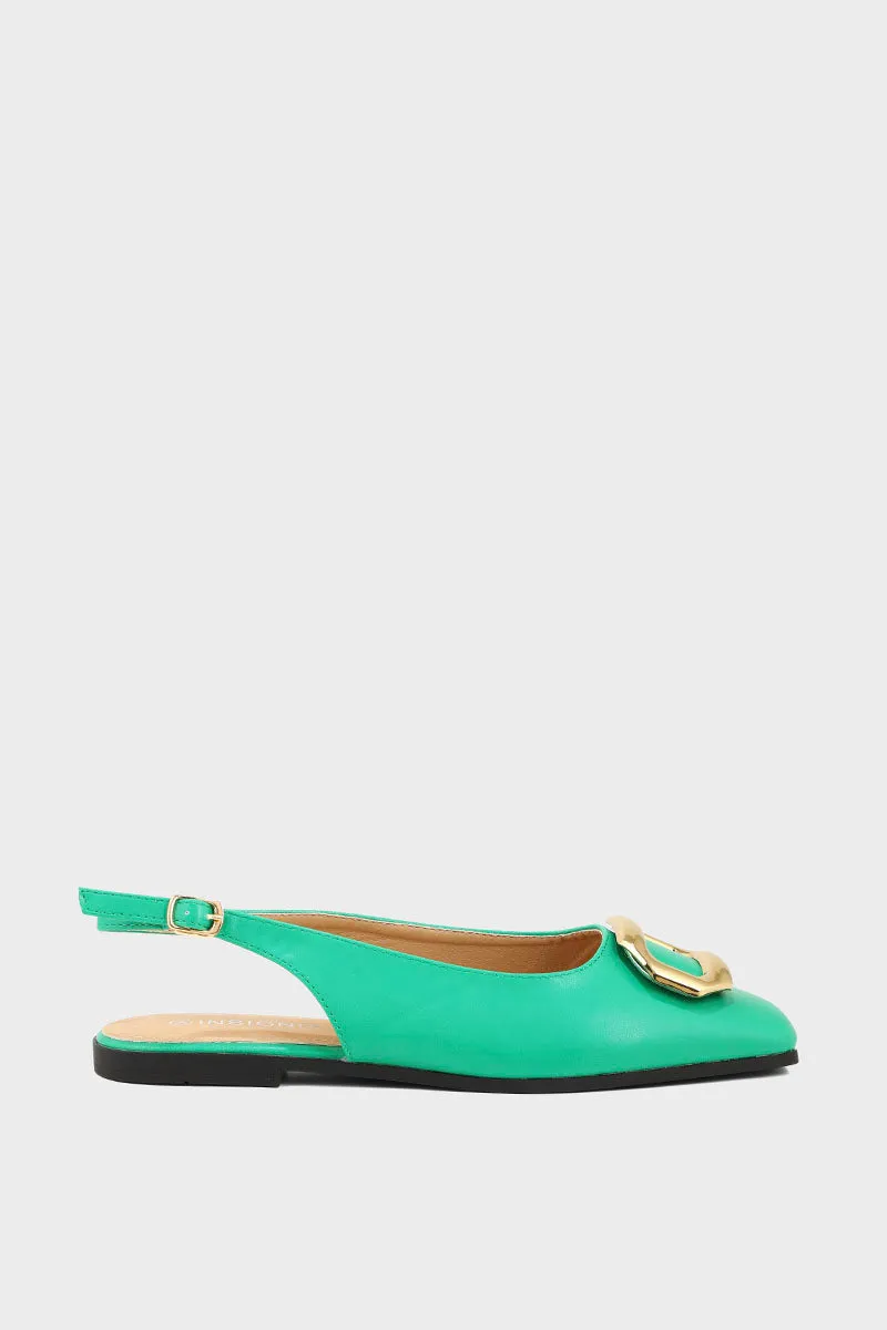 Casual Sling Back I47295-Green