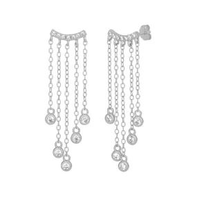 Cleo Earrings - Silver