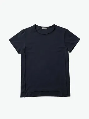 Crew Neck Modal Blend T-shirt Navy Blue