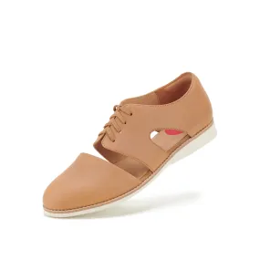 Derby Cutout Soft Tan