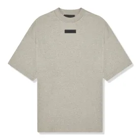 Fear of God Essentials SS Dark Heather Oatmeal T Shirt (FW23)