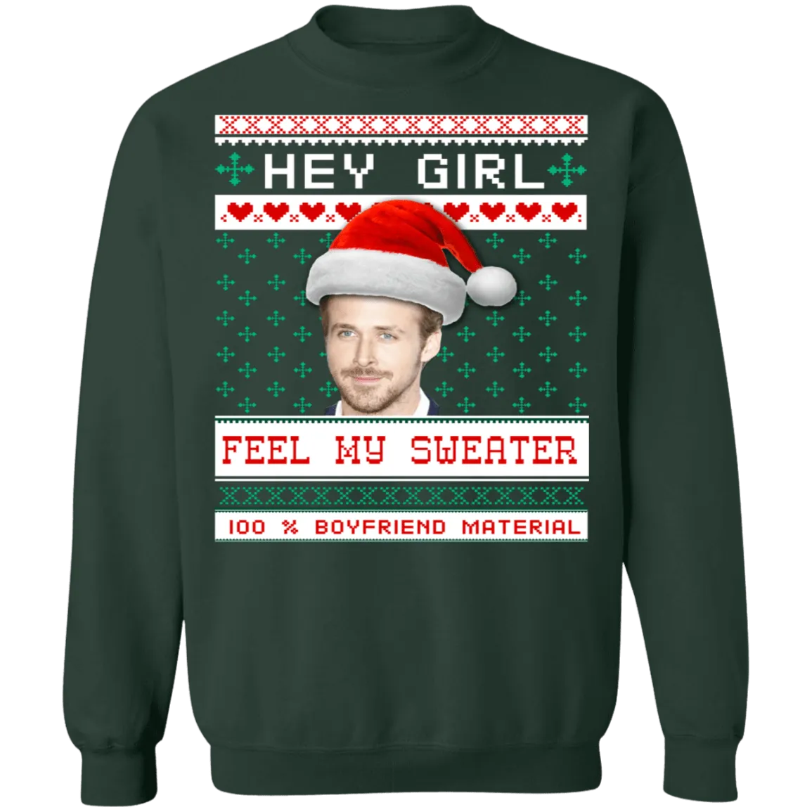 Feel My Sweater Ugly Christmas Sweater