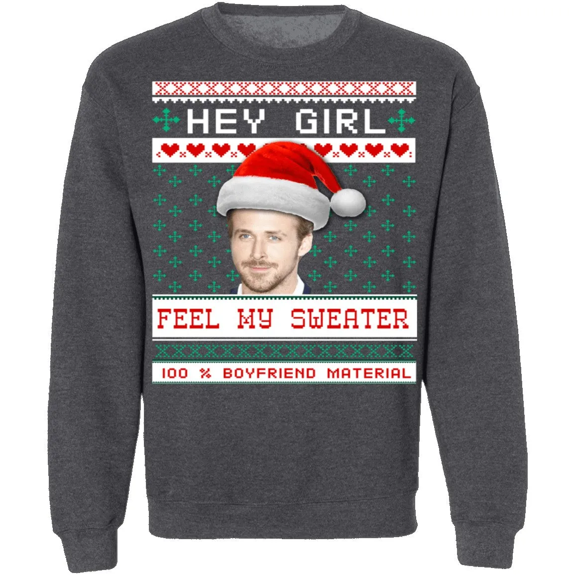 Feel My Sweater Ugly Christmas Sweater