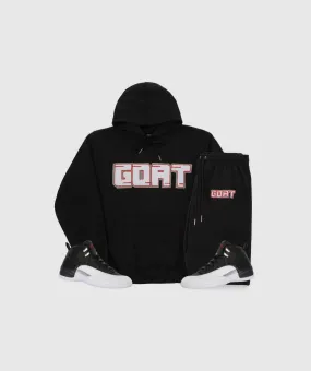 GOAT Classic Chenille Sweatsuit (Playoff Black)