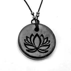 Lotus Shungite Necklace