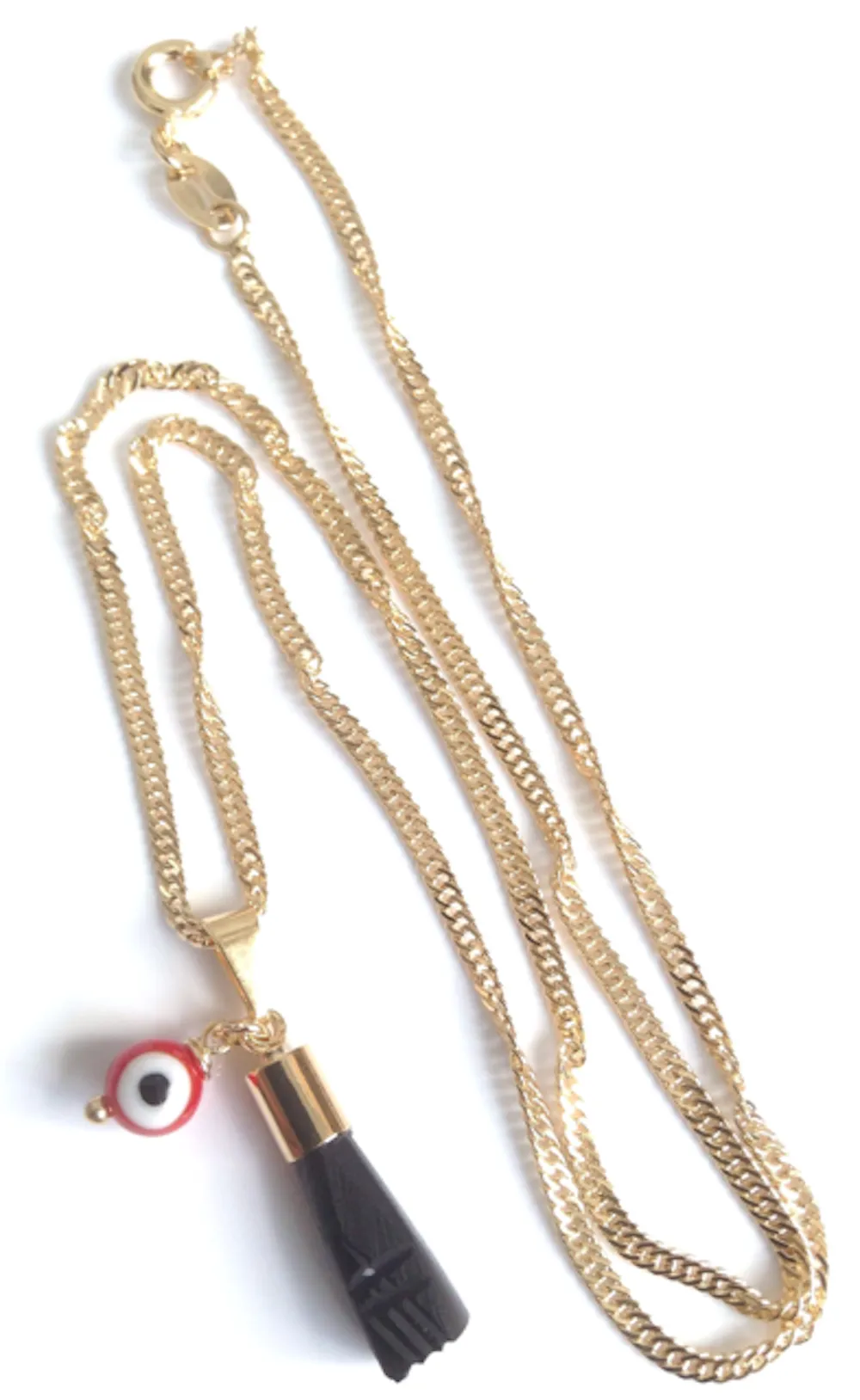 Mano de Azabache and Evil Eye Necklace for Women