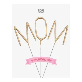 MOM Big Gold Sparkler Wands