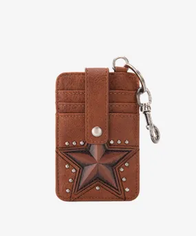 Montana West Longhorn Star Card Case