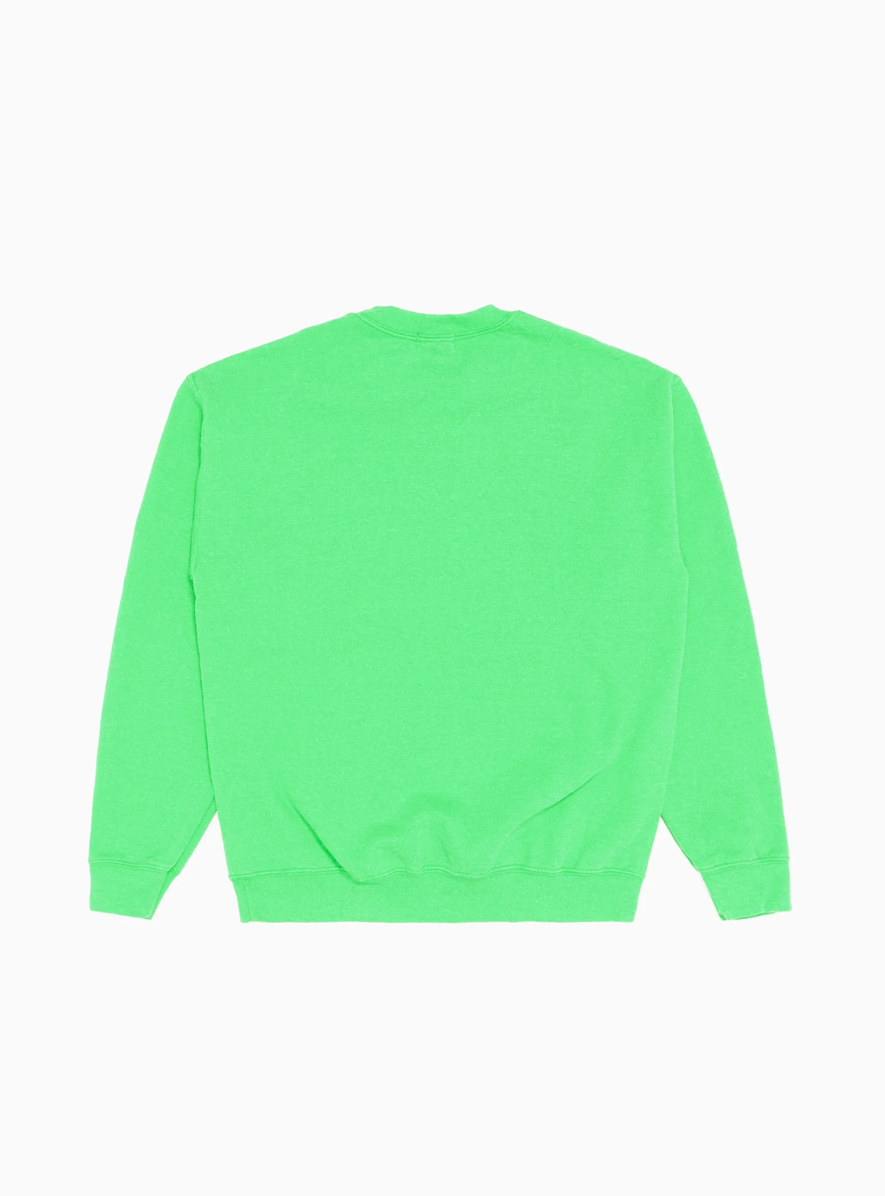 Pigment Dyed Sweatshirt Green