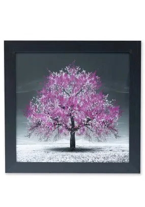 Pink Tree Framed Photo - Multi