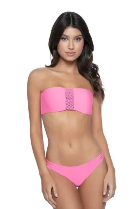 PQ Swim - Isla Teeny Bottoms - Pink Topaz *FINAL SALE