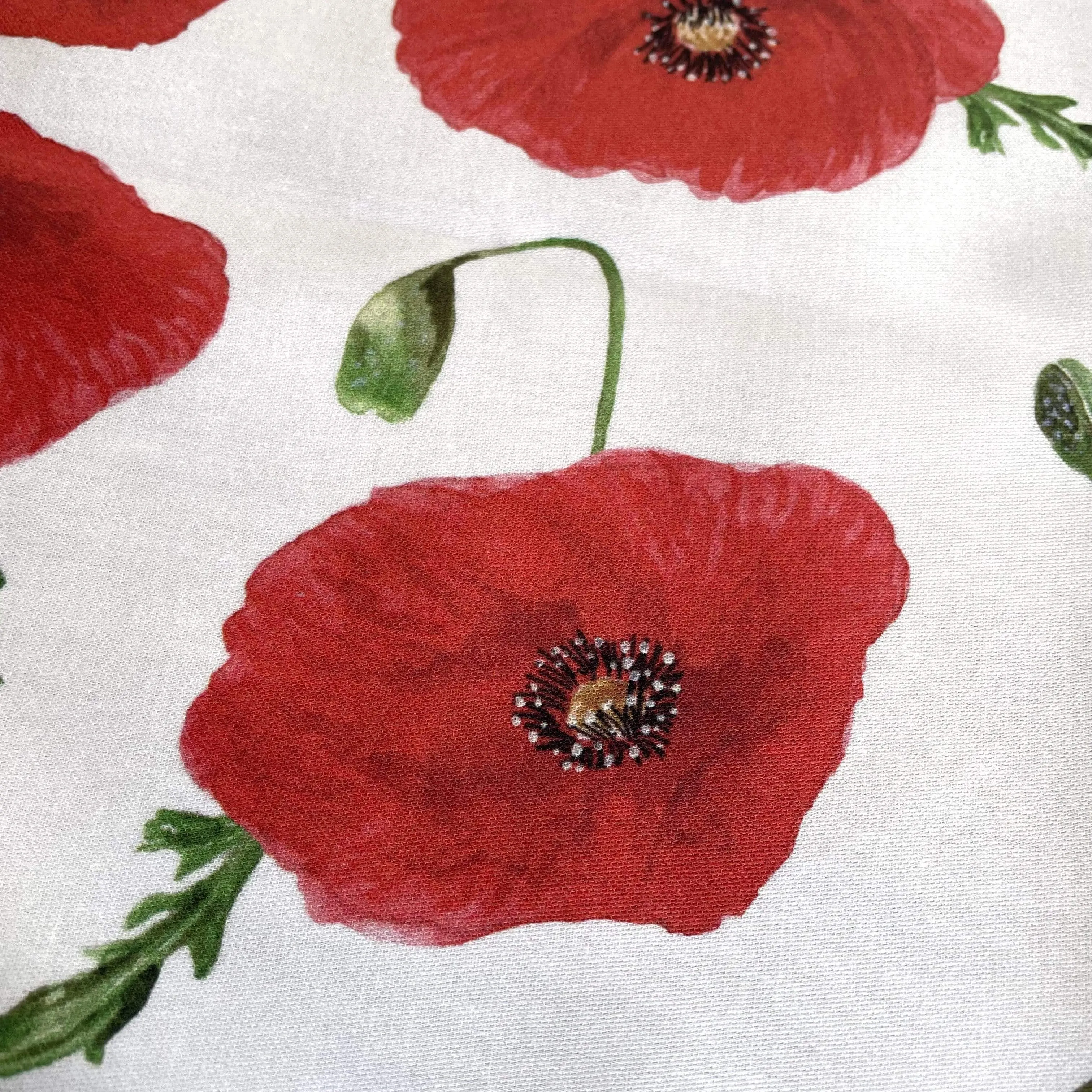 Red Poppy Handkerchief