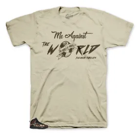 Retro 10 Woodland Camo Against the World Shirt