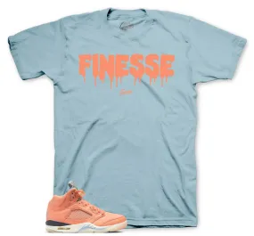 Retro 5 Crimson Bliss - Finesse - Light Blue