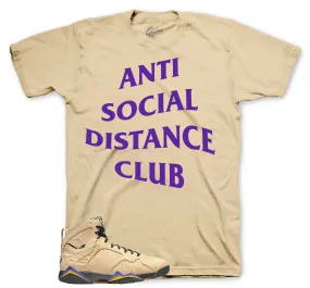 Retro 7 Vachetta Tan Social Distance Shirt