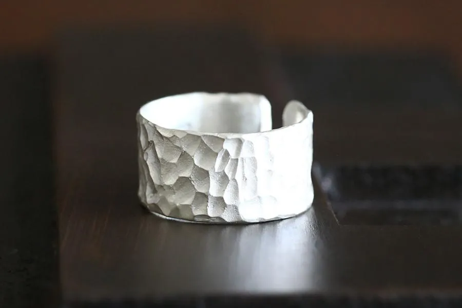 Silver Nimbus Cuff Band