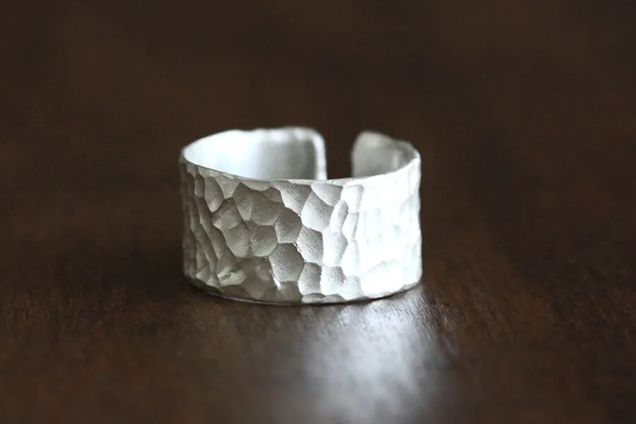 Silver Nimbus Cuff Band