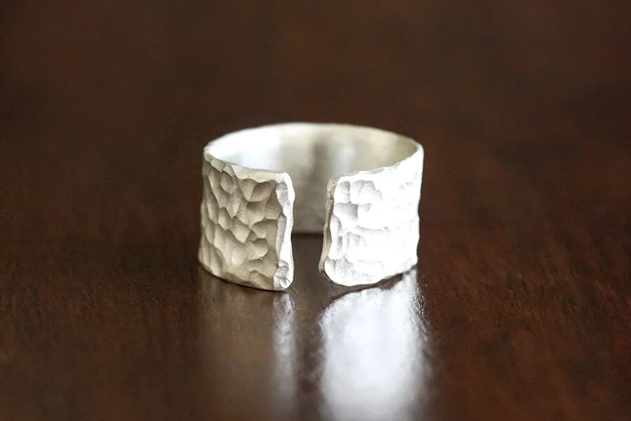 Silver Nimbus Cuff Band