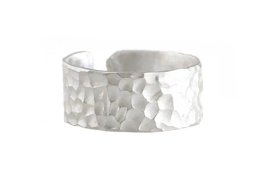 Silver Nimbus Cuff Band