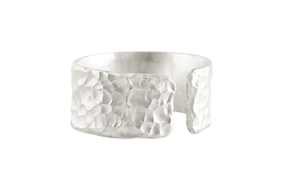 Silver Nimbus Cuff Band