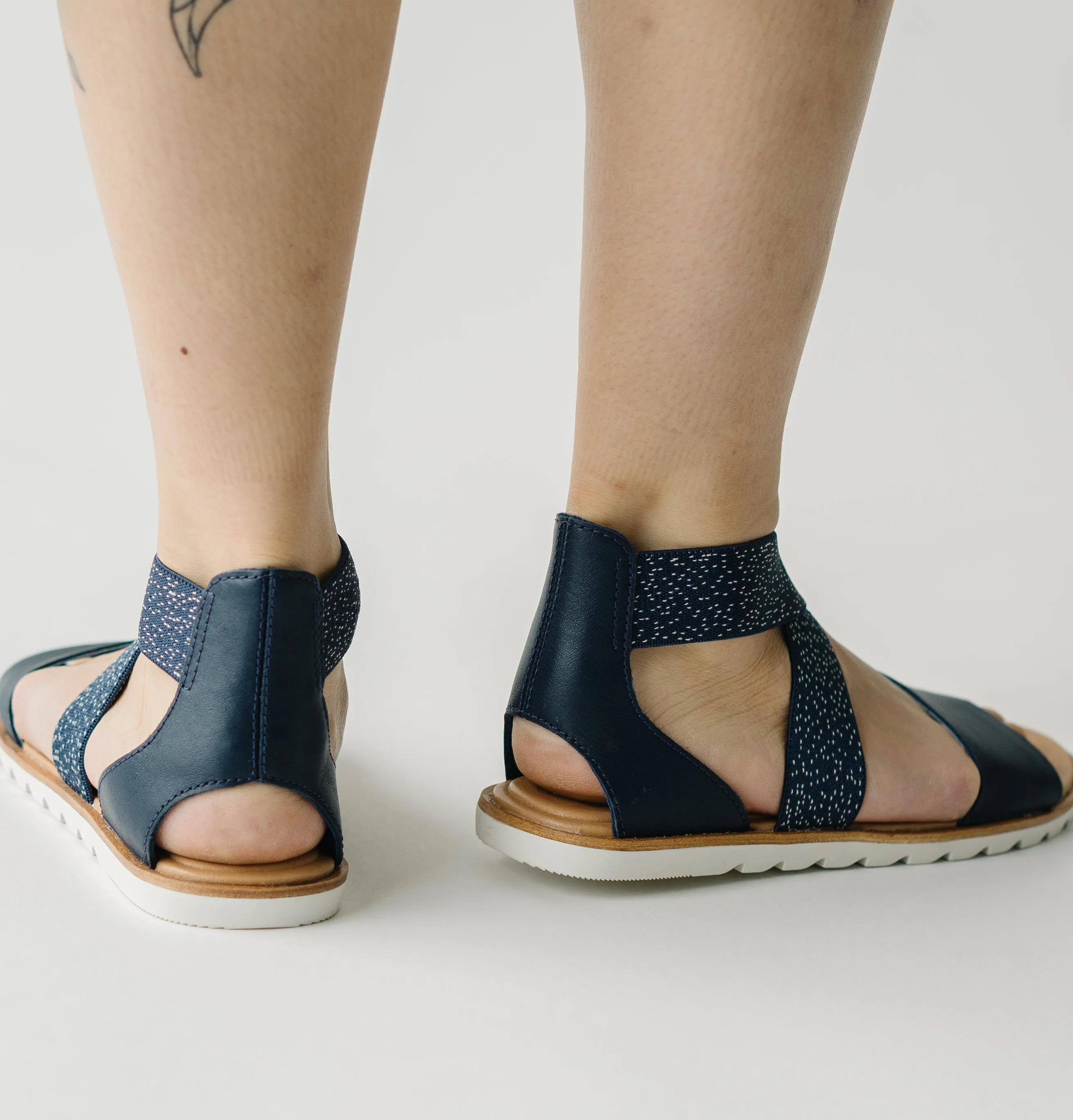 SOREL: Ella II Sandal in Nocturnal   Sea Salt