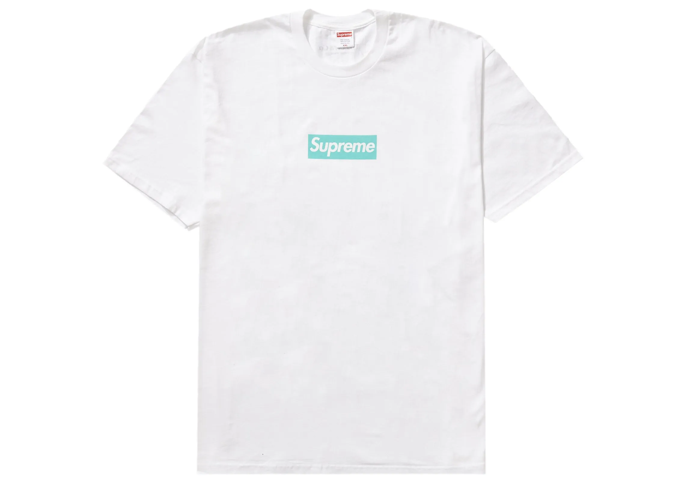 Supreme Tiffany & Co. Box Logo Tee White