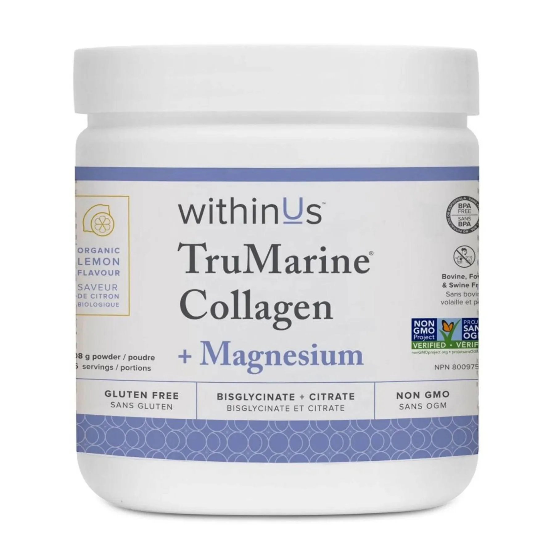 TruMarine Collagen   Magnesium - 36 Servings