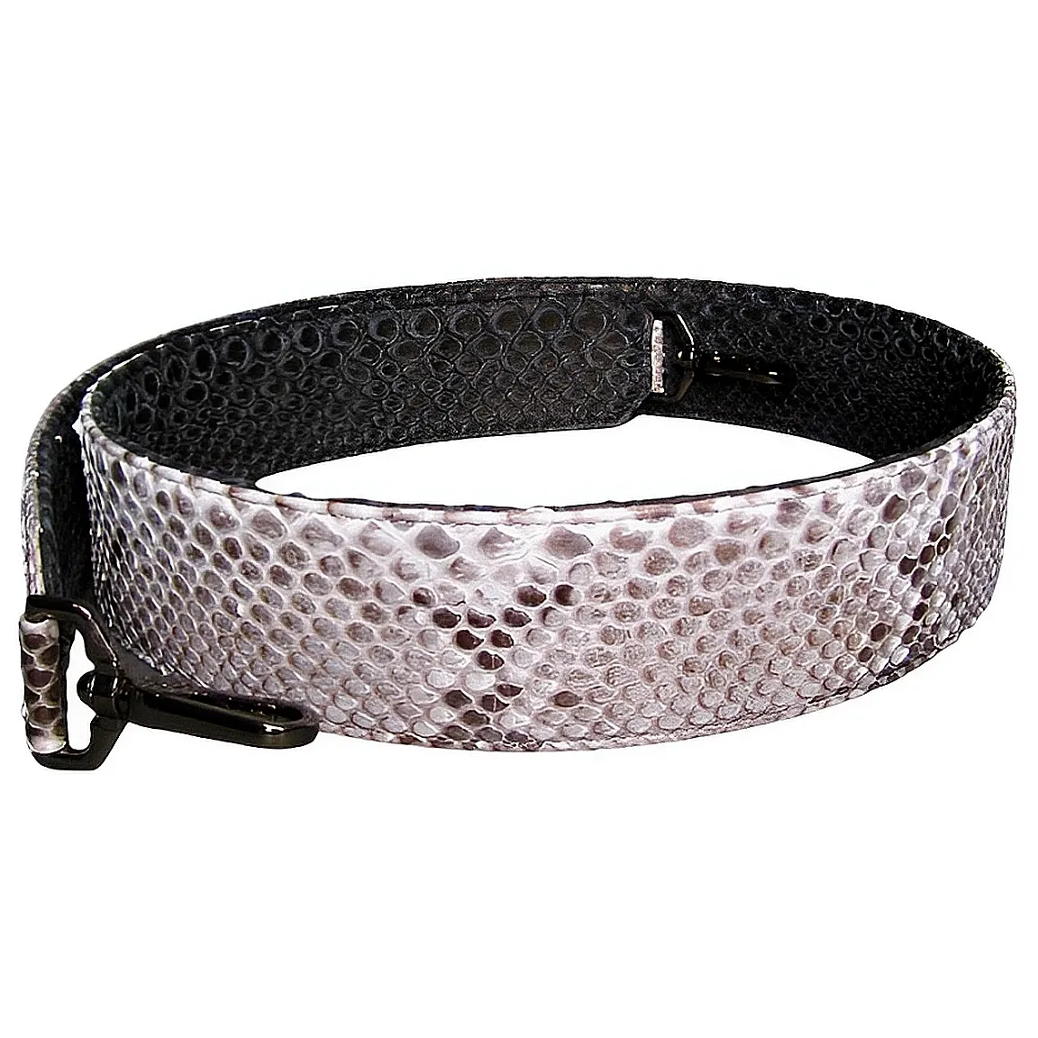 White and Grey Bag Strap