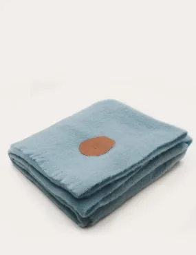 Wool Blanket Light Blue - 50% off